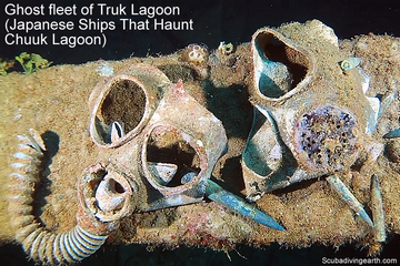 Ghost Fleet Of Truk Lagoon (Japanese Ships That Haunt Chuuk Lagoon)