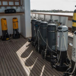 Liveaboards with underwater scooters small