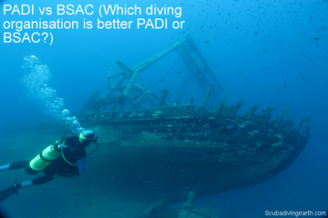 PADI vs BSAC (Which diving qualification is better PADI or BSAC?)