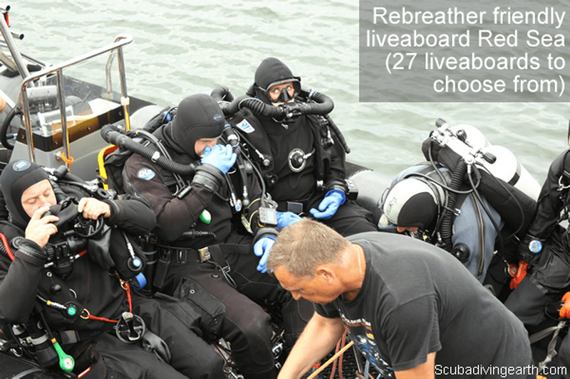 Rebreather Friendly Liveaboard Red Sea: 29 Rebreather Liveaboards